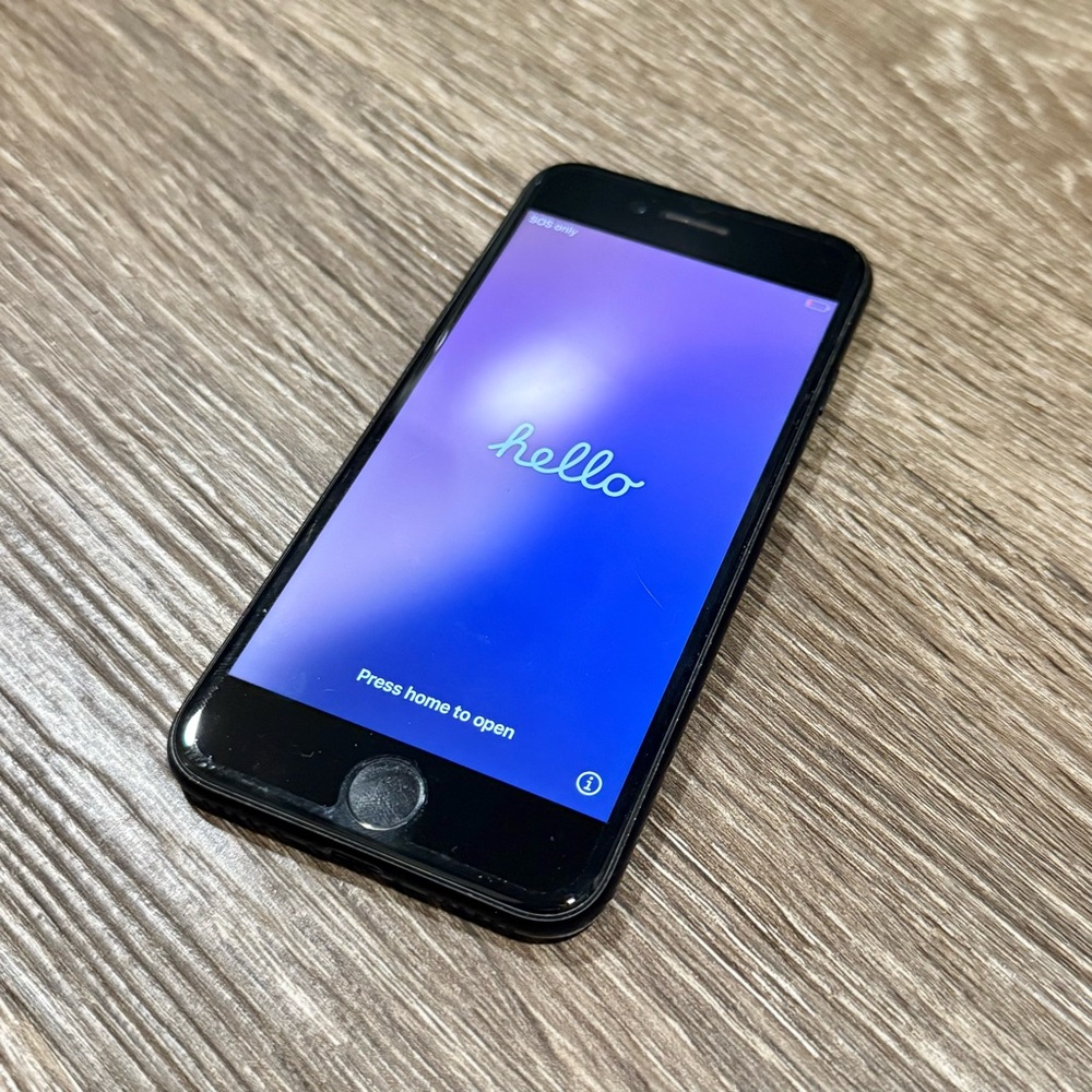 Apple Black Smartphone